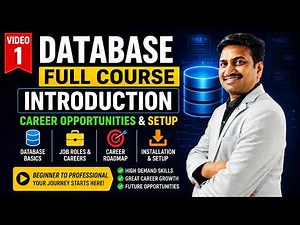 Video 1: Database Introduction, End to End Data Workflow | Trending Jobs & Job Roles in 2026