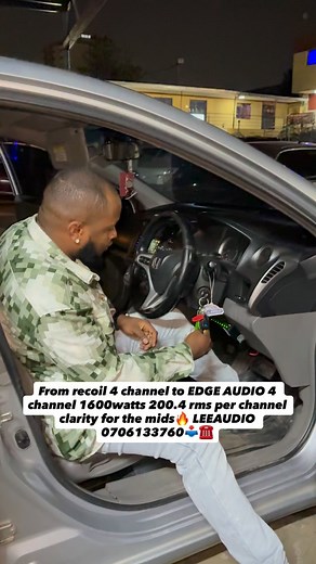 3.5K views · 89 reactions | From recoil 4 channel to EDGE AUDIO 4 channel 1600watts 200.4 rms per channel clarity for the mids LEEAUDIO 0706133760☎️#leeaudio #leelights #edgeaudio #vibeaudio #650years | Vïçky Ïçky | Facebook