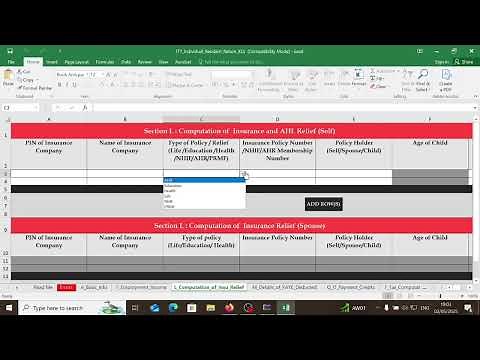How To File 2024 Individual Income Tax Return with a P9 (Using The Excel Form IT1 option)