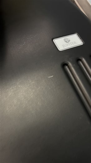 We hardly ever get the fiberglass #sousaphone so it’ll be a quick turnaround. Amanda will flush out the brass tubing (the guts!), do a little minor dent repair since the tubing is removable (which is not normally the case on the King models!), wipe it down and it should be good to go! The orange peel texture is fun 🍊🎶 #lowbrass #marchingbands #tuba #itsnotatuba | The Mighty Quinn Brass and Winds