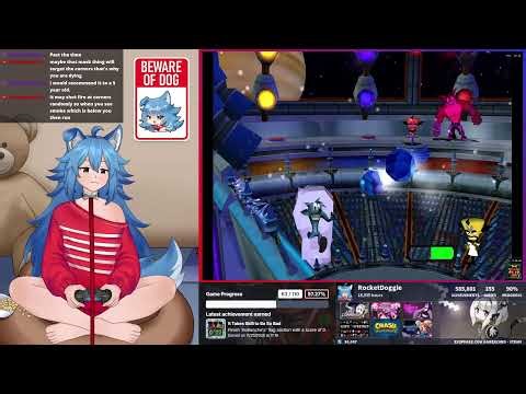 Playing Crash Bandicoot: The Wrath of Cortex (GameCube) #2 - #vtuber #retroachievements