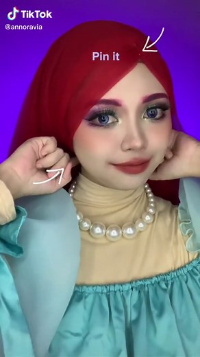 Ariel's Hairstyle Tulle Tutorial for a Princess Look