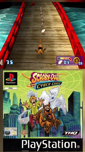 Scooby-Doo y la persecución cibernética en PS1