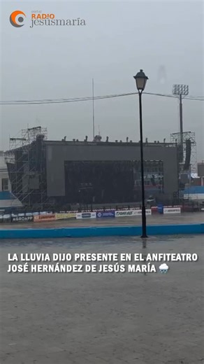 Radio Jesús María on Instagram: "🌧️ La lluvia dijo presente en el Anfiteatro José Hernández de Jesús María 🌧️ ⛈️ Durante la jornada, las condiciones climáticas marcarán el desarrollo de las actividades en el emblemático escenario del Festival Nacional de Doma y Folklore de Jesús María. 📍 Imágenes que reflejan cómo el clima es protagonista en el anfiteatro, mientras se aguardaban definiciones por parte de la organización. Se estiman lluvias para toda la tarde del jueves ⛈️ 📲 Seguimos inform