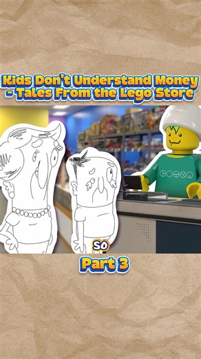 Kids' Misunderstandings About Money at the Lego Store