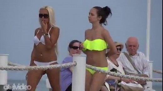 Odessa Beach Girls 2016 - Black Sea Ukraine.