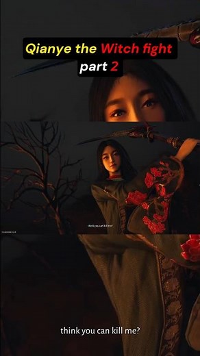 Where Winds Meet | Qianye the Witch Boss Fight part 2 #wherewindsmeet #gaming