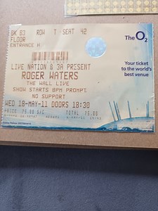 May 18, 2011: Roger Waters at The O2 London, England, United Kingdom | Concert Archives