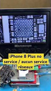 IPHONE 8 PLUS NO SERVICE/AUCUN SERVICE RÉSEAU solution #solution #phone #fix #all #mobile #tecno