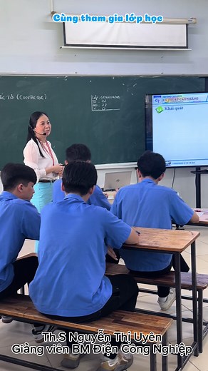 Đi học được tiếp cận gần như thực tế thì còn gì bằng#diencongnghiep #ckc #caothangtechnicalcollege