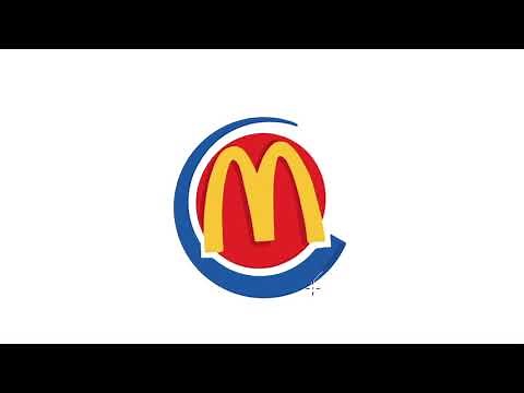 New 2021 McDonald's logo swap with Burger King