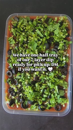 Hey everyone! It happens rarely but we do have an extra half tray of our bestselling 6-LAYER DIP ( 1, so 7, we added some mushroom-based veg taco meat) 😊 It's the best thing to share with loved ones as we remember our loved ones who transitioned. 🙏🏽 #vegan #plantbasedfood #glutenfreeph | The Real Happy Cow