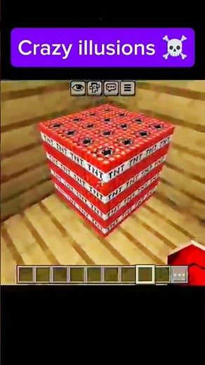 😵‍💫 Minecraft’s Most MIND-BENDING ILLUSIONS! #minecraft #crezyillusions #shortsviral