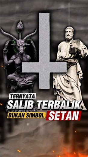 Arti Salib Terbalik Sesungguhnya 🥹✝️ #kristen #salib #petrus #antikristus #katolik