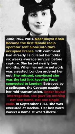 The Radio Operator Who Knew She'd Die in 6 Weeks — And Refused to Come Home |WW2