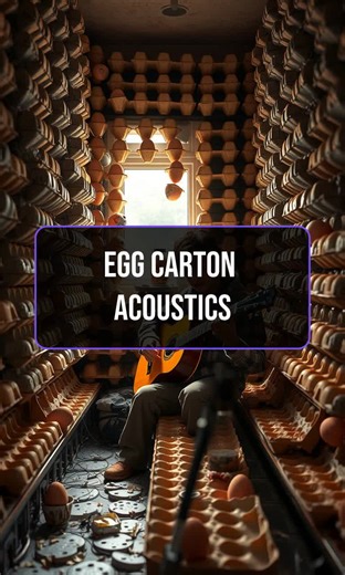 Egg Cartons: The Soundproofing Secret You Didn't Know