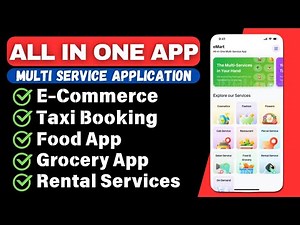 Make Multivendor Food, On-demand, eCommerce, Parcel, Taxi Booking, Car Rent App | Multi-Service App