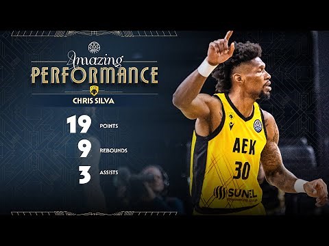 Chris Silva’s ENERGY is different - 19 PTS to send AEK BC to Round of 16 | #BasketballCL 2025-26