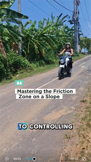 Here’s a breakdown of the fundamental moves and why you use them: The Clutch Its job is to connect engine power to the wheel.You'll find the "bite point" and modulate the speed by slightly pulling in or easing out within the friction zone. On a downhill, easing the clutch out slows you down, pulling it in lets you roll faster. The Throttle Your power source. Starting uphill requires steady, gentle power to keep the engine from stalling. Downhill, you often need none. The Rear Brake This is your 