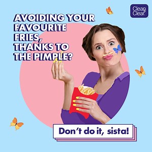 Are pimples stopping you from binging? Give it up … the pimple, we mean. Wash it off with our gentle Pimple Clearing Face Wash. #PimpleClearingFaceWash #CleanAndClear | Clean & Clear