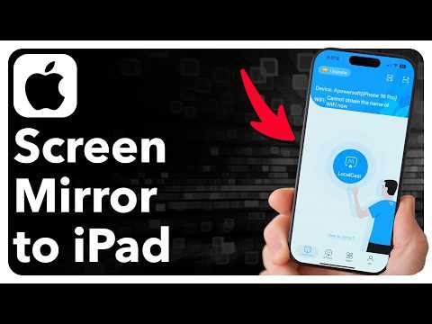 How To Screen Mirror From iPhone To iPad