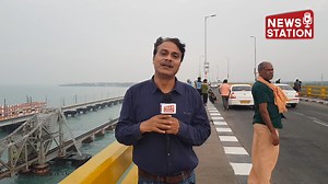 1M views · 23K reactions | New Pamban Bridge: India's First Vertical...