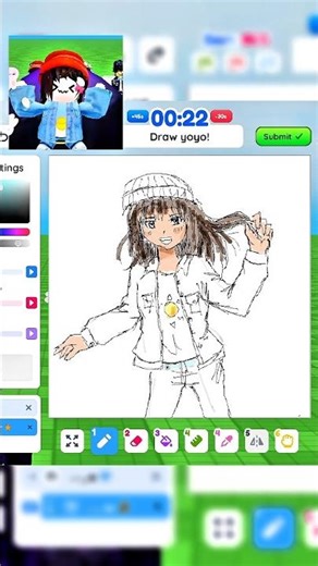 How to Draw Roblox girl characters #robloxart #art #roblox #shorts