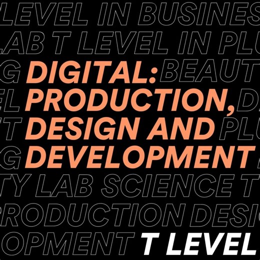 Have you thought about a T Level? We have a number of T level courses available for you starting this September, one of those being Digital: Production, Design and Development! Our Digital: Production, Design and Development T Level covers a wide range of skills that will help you reach those career goals! To find our more and apply, visit https://pulse.ly/jblcyb8a72 #TLevels #SkillsForLife #DigitalTLevel #BucksCollegeFactor | Buckinghamshire College Group