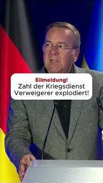 Zahl der Kriegsdienst-Verweigerer explodiert! #aktuellenachrichten