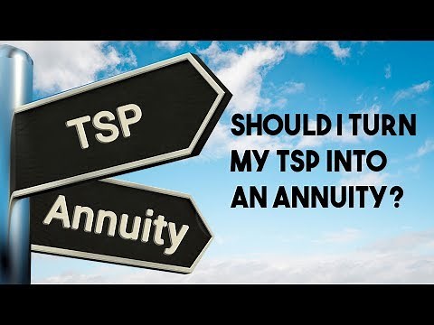 Should I Turn My TSP into an Annuity | Financial Advisor | Christy Capital Management