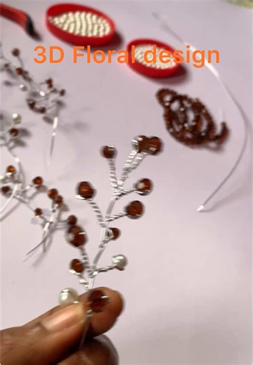3D Floral Design Techniques for Beading