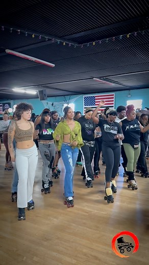 Pop It😍 STL Stepping💃✨ @weskateclipz Rhythm & Bounce Weekend💚💕 Whole Rink Rockin’ | Detroit Skate Page