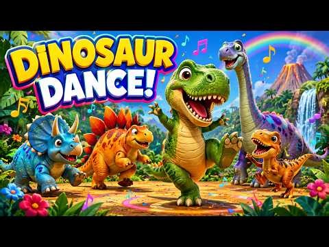 Dinosaur Dance Party | Fun Dance Song for Kids | Sing, Jump & Roar!