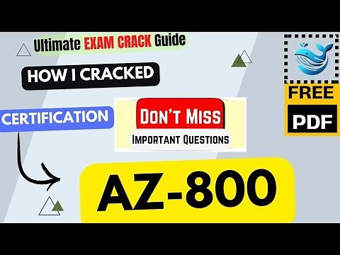 🚀How I Cracked AZ-800 Exam in Just 4 Hours | Administering Windows Server Hybrid Core Infrastructure