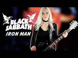 BLACK SABBATH - IRON MAN | Full Guitar Cover by Anna Cara