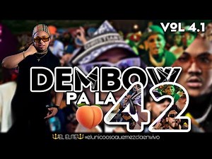 DEMBOW MIX VOL 4.1 PA LA 42 MEZCLANDO 🥃 EN VIVO 🔴 DJ PANDA RD