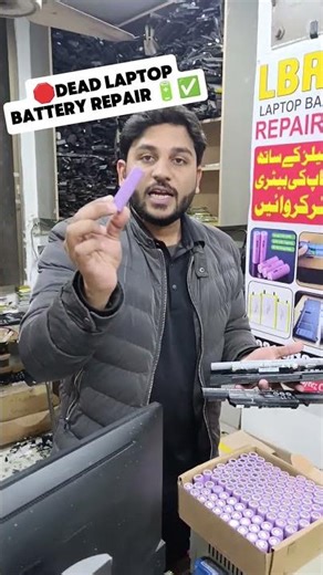 Inside A Laptop Battery Repair Process #techrepair #laptop #lithiumbattery #trending #foryou #viral