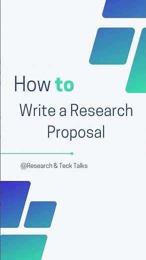 How to write a research proposal | how to write research proposal