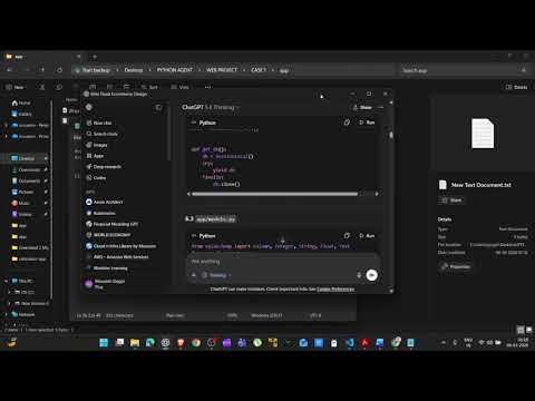 Create an E commerce website in 1 hr with Python & html on VS Code and host it in docker