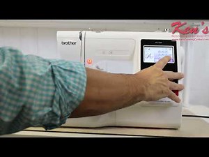 Brother PE550D Disney Embroidery Machine Overview by Ken's Sewing Center in Muscle Shoals, AL