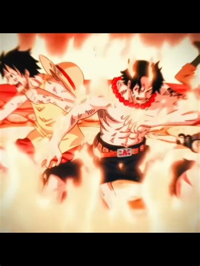 Epic One Piece Moments Featuring Luffy and Ace