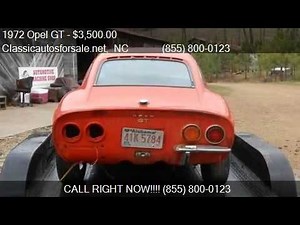 1972 Opel GT - for sale in , NC 27603 #VNclassics