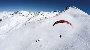 51K views · 1.2K reactions | Video of the Day! Captured and edited by GoPro Awards recipient Tim Green. He and his 4-year old daughter, Isabelle, set off on a new sky camping adventure. With a paramotor, skis, mini tent and rations for the night, they flew high above Europe's highest ski resort in search of a remote location to camp. | GoPro | Facebook