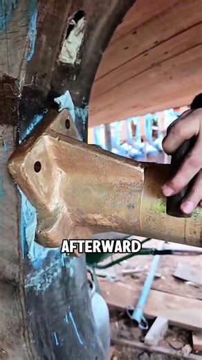 Installing a Boat Propeller Shaft With Precise Alignment Inside the Hull