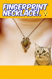 She Turned Her Fingerprint Into a Stunning Necklace! #lifehacks #handmade #diy #handcrafted #necklace | No-nonsense Video