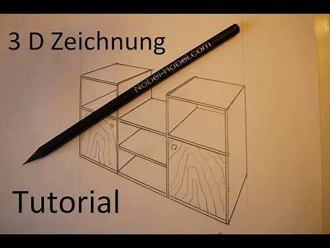 Fluchtpunkt Perspektive zeichnen - Tutorial