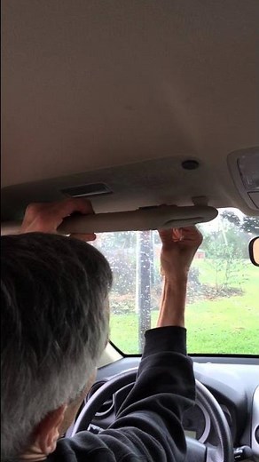 Toyota broken sun visor easy fix repair