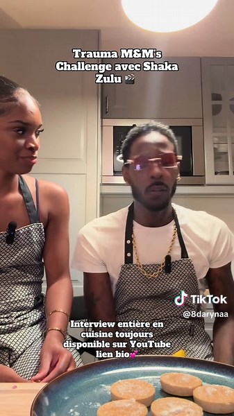 Interview de cuisine avec Shaka Zulu sur YouTube