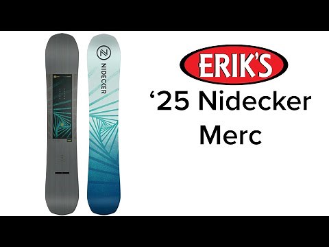 2025 Nidecker Merc Snowboard