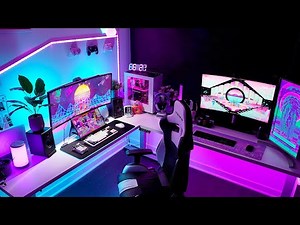L-shape Gamer Girl Setup Makeover